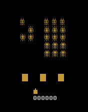 Space Invaders Clone in BASIC v2 Screenshot 1